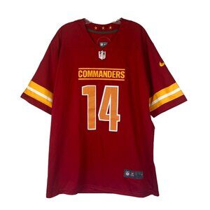 Washington Commanders Sam Howell #14 Nike On-Field NFL Jersey Red Size Large